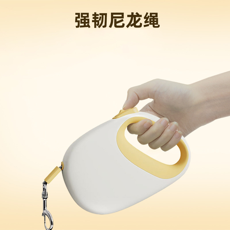 Nueva correa para pasear al perro, correa para perro retráctil libre, correa de tracción portátil 5M para perros pequeños y medianos, suministros para mascotas al por mayor