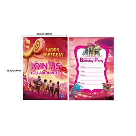 场地布置道具;请柬