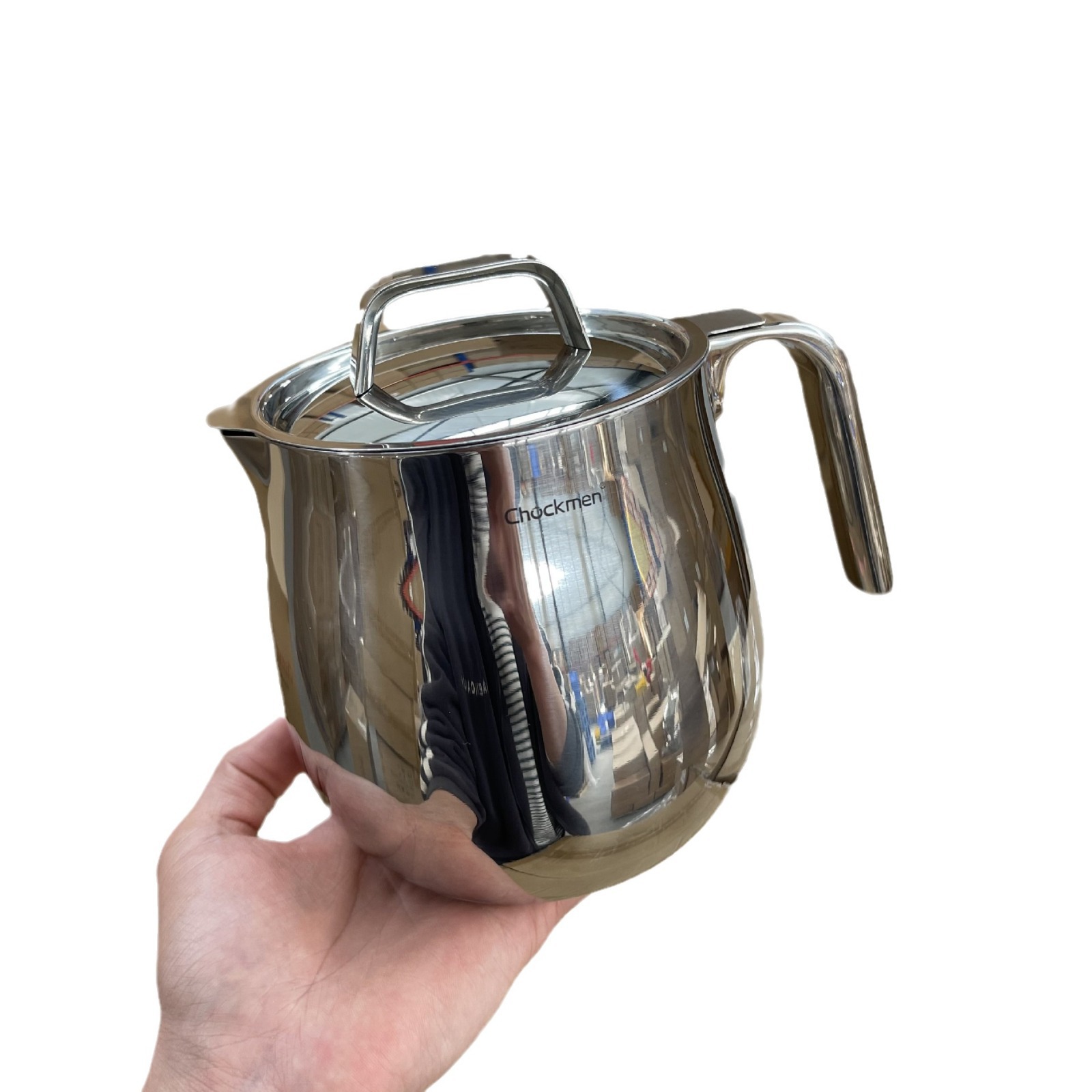 Chockmen Zhuo Deming 18 / 10 filtro de acero inoxidable tanque de aceite doméstico de cocina multipropósito filtro de leche de soja