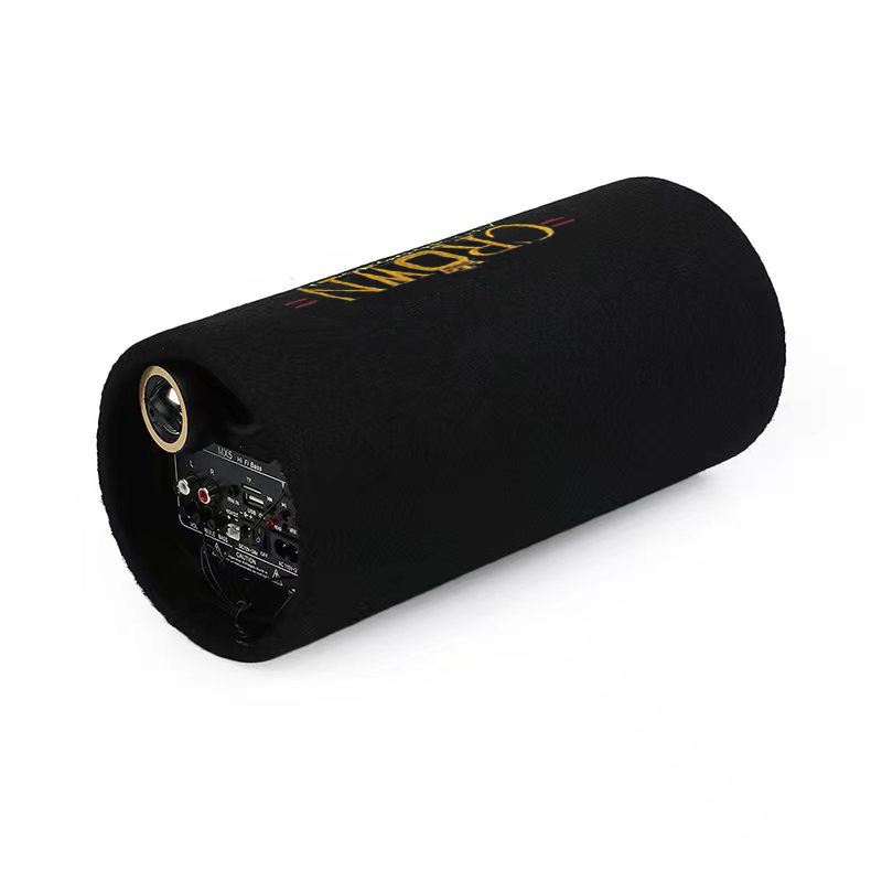 Factory wholesale = CROWN = Car Subwoofer round barrel 12v motorcycle home wireless Bluetooth audio