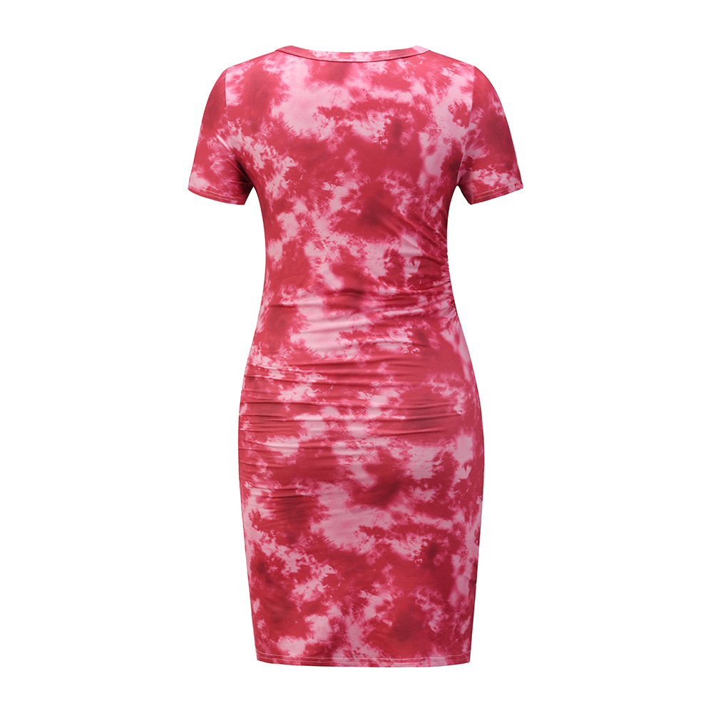 tie-dye printing dress Nihaostyles wholesale clothing vendor NSHYG72301