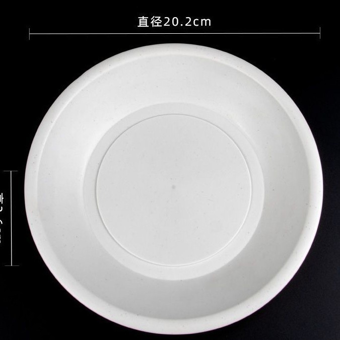 厚い丸い型の角皿は高温に耐えます。|undefined