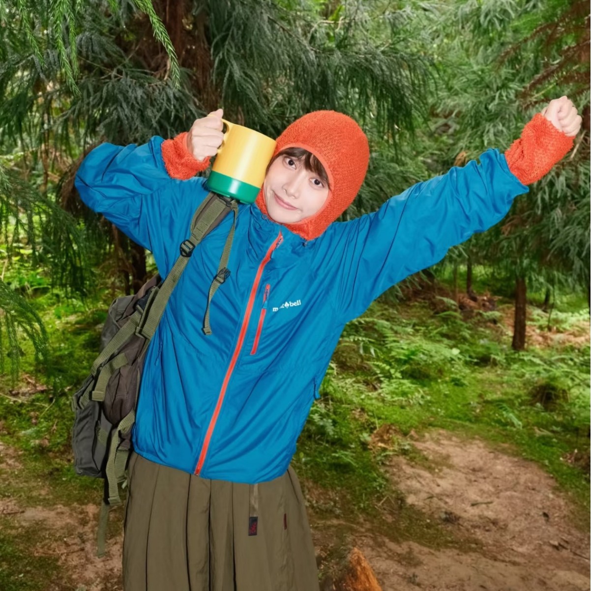 Japanese-style Mont Meishan windproof, sun-protective, water-repellent, quick-drying, breathable, lightweight hooded couple's jacket for outdoor hiking