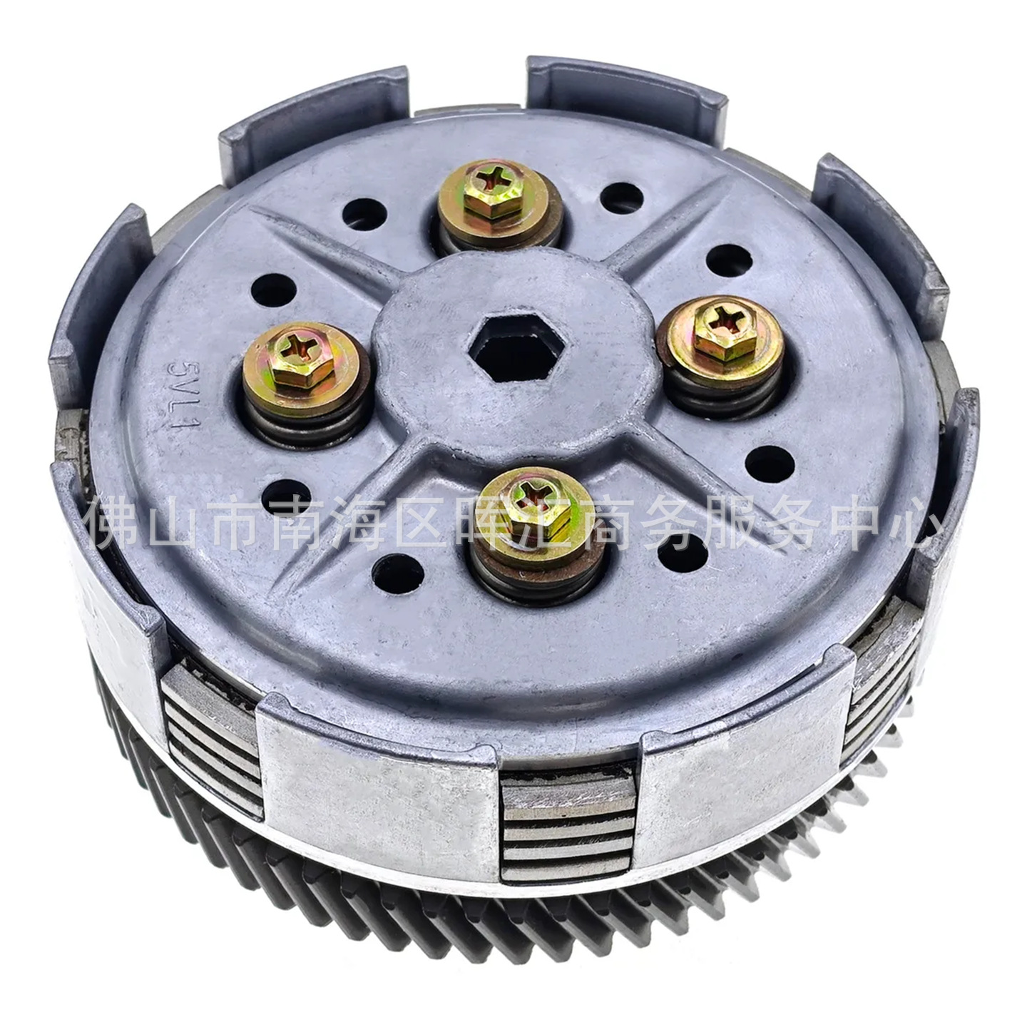 Conjunto de tambor YBR125/XTZ125/TTR125, 4 piezas.
