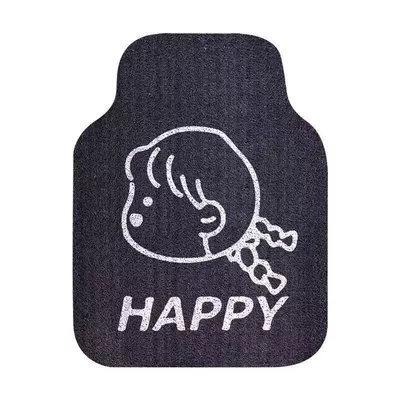 Avtomobil döşəmə paspasları — Floor Mats Single Piece Four-Season Universal - cute-7-front-row-5065cm-standard