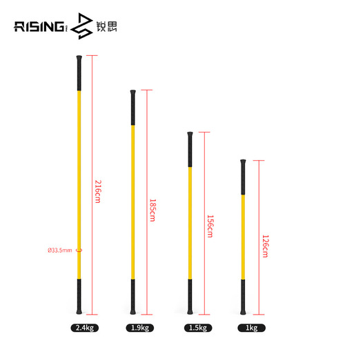 Foam Roller Stretching Exercise Band Elastic Traction Rod Core Stretching Rehabilitation Exercise Traction Stick