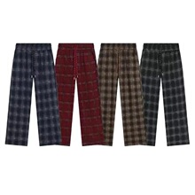 I 27043 Wide Leg Plaid Trousers �������ȿ� ŷ������羳����