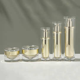 现货新款厚壁按压锥形乳液精华瓶30/50/100ml 面霜眼霜瓶30g 50g