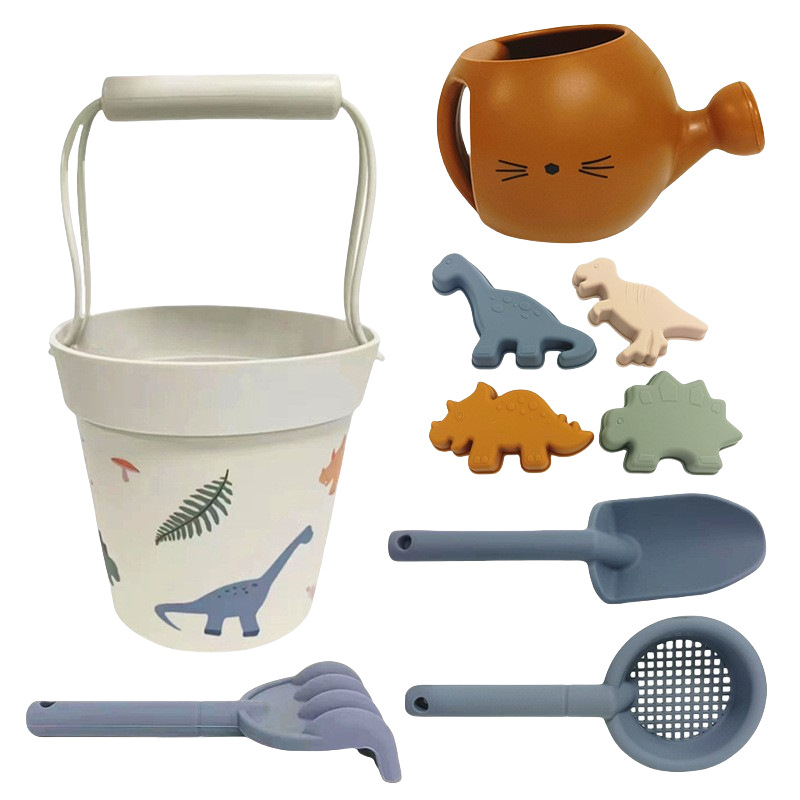 Set de nueve piezas - Dinosauro