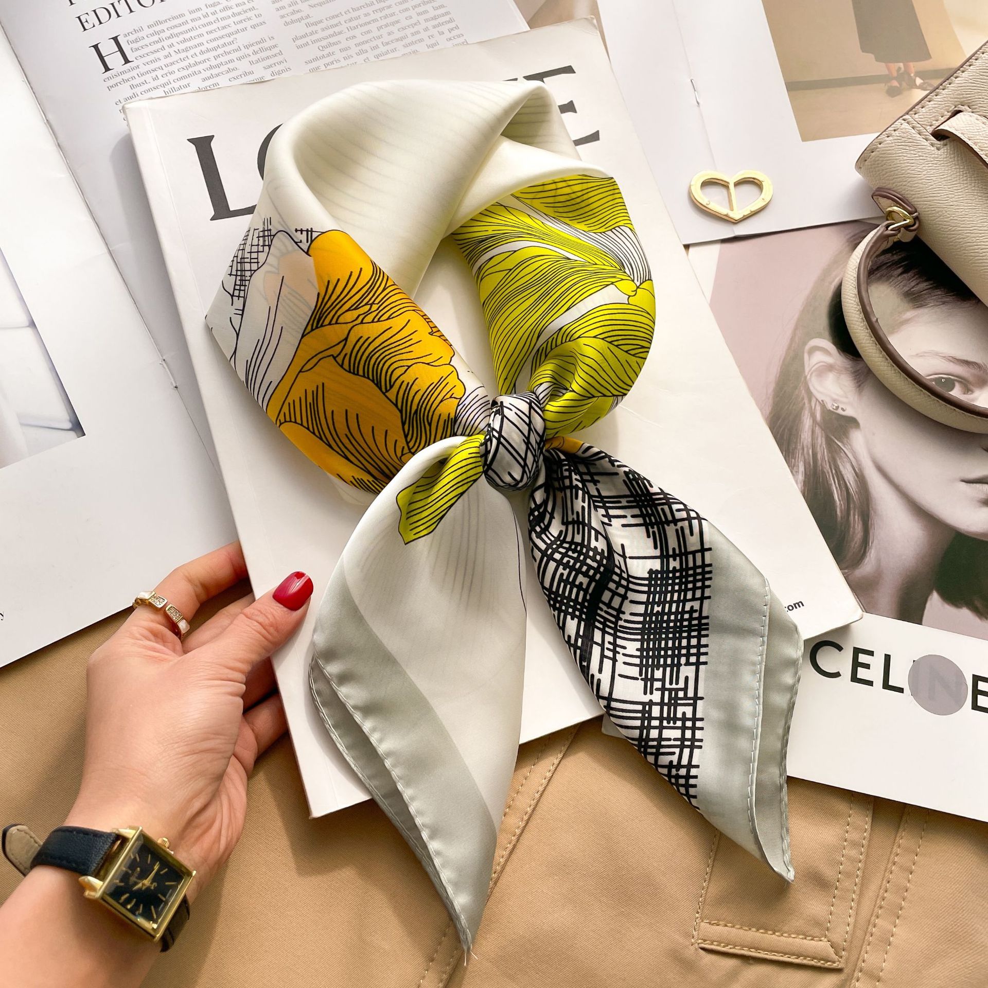 A0085 아이스 릴리-옐로우