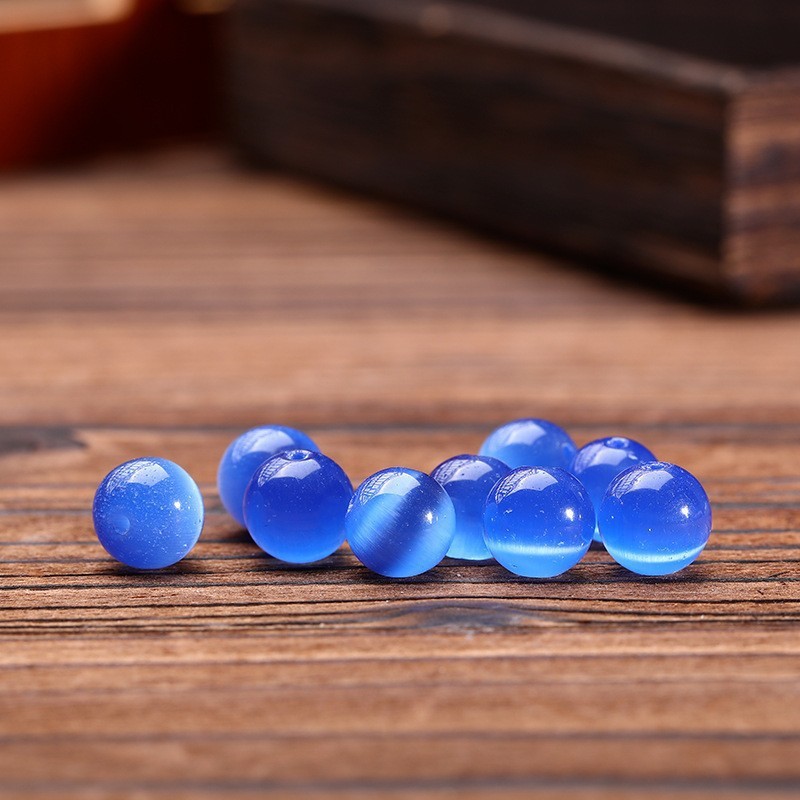 [7a selected] sky blue cat eye 8mm