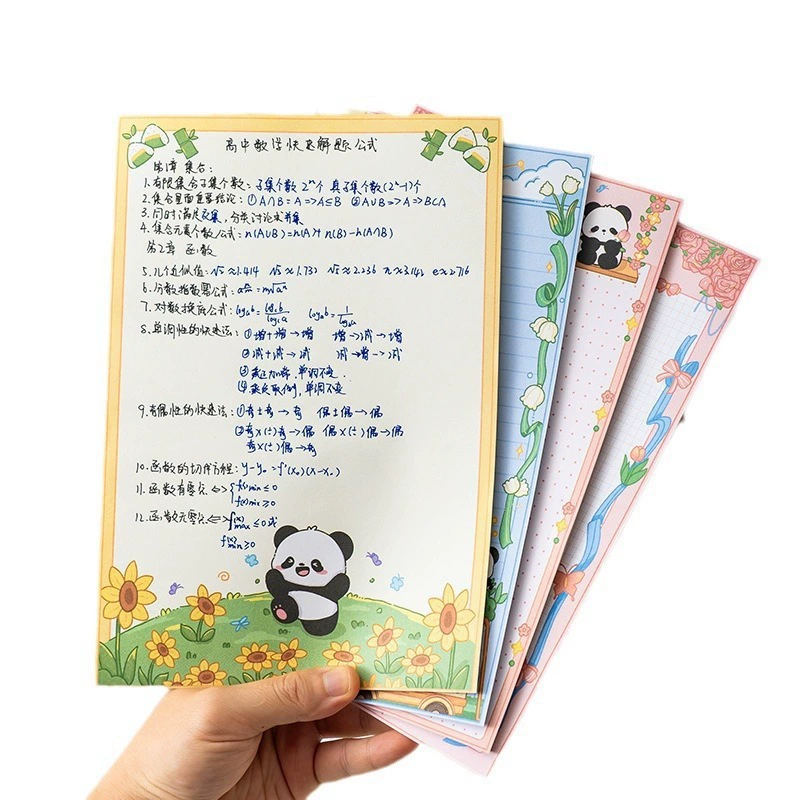 Очаровательная записная книжка-пад Panda Notepad (INS) B5, набор Cartoon обложек и стилей страниц, Student Notes