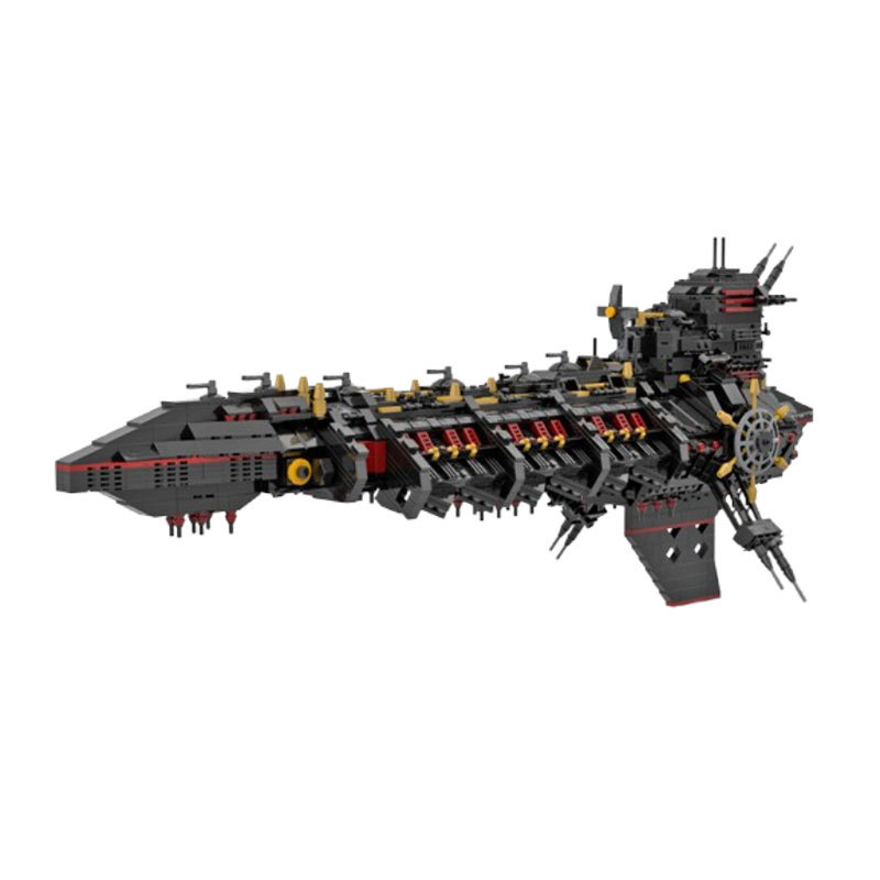 Building Block Space Battleship Diy Construction Model Toy_voghion.com