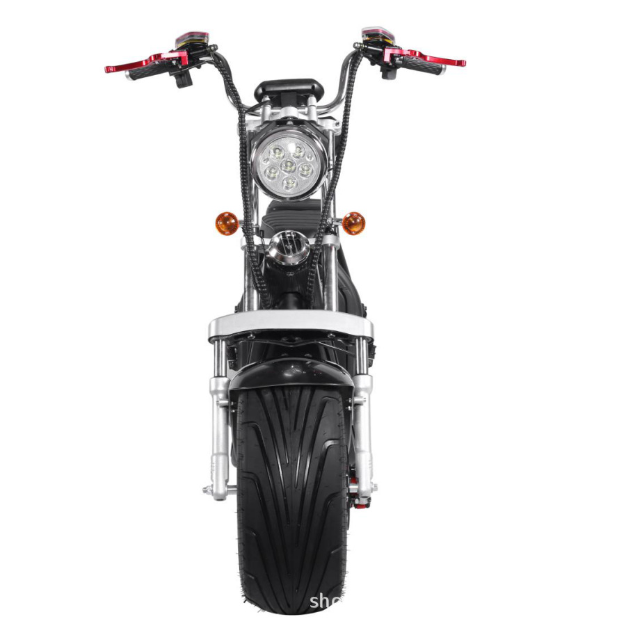 Cool Ji X11PLUS Harley eléctrico de doble varilla, batería desmontable, motocicleta eléctrica de Harley