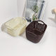 Rattan-like Household Storage Basket Large Capacity Desktop Storage Box Student Dormitory Sundries Fit Box Simple Storage Basket