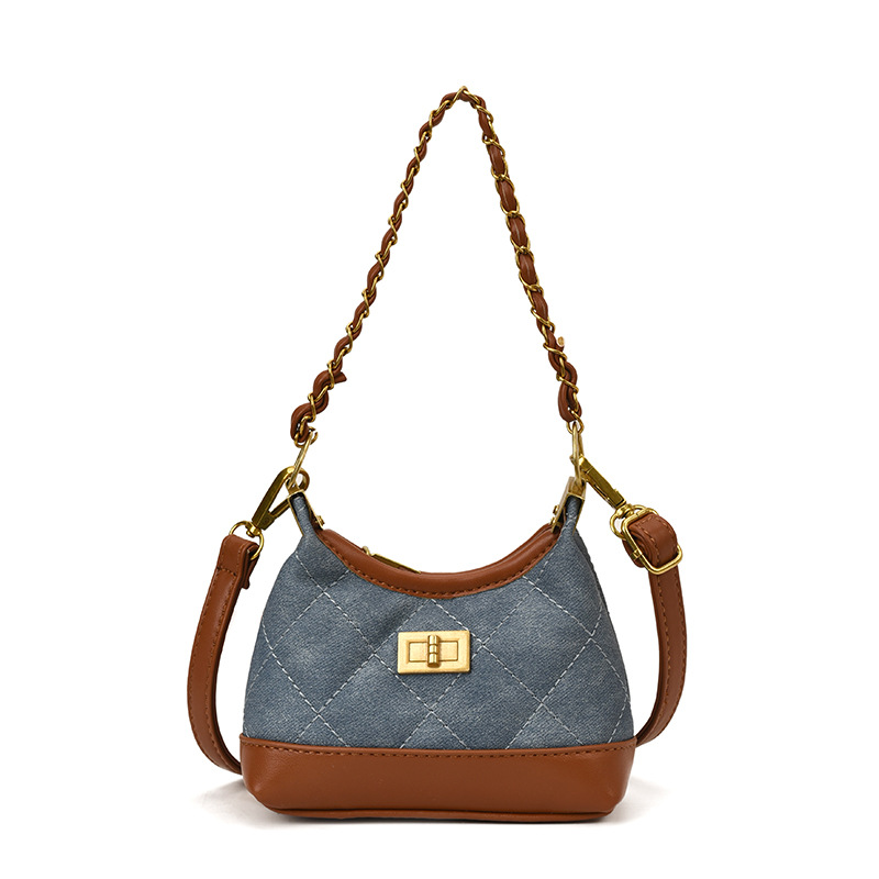 Blue vaquero con cerradura cuadrada