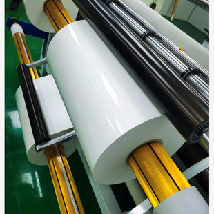 Spot white PET film one side light white one side matte white bright matte printing printing die cutting insulation sheet