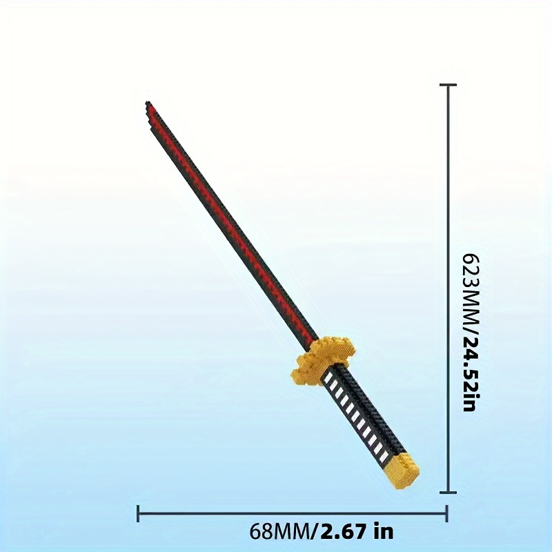 Educational toy Deluxe Building Block Assembly Sword|undefined