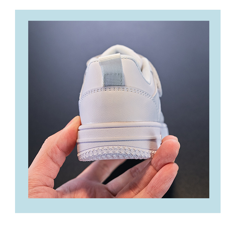 Kinderboardschoenen Echt leer 2023 Lente en herfst nieuwe sportschoenen voor jongens Casual lage bovenkant Zachte zool Meisjes_voghion.com