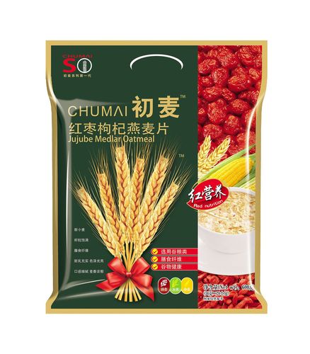 CHUMAI Oatmeal Instant Breakfast Substitute CHUMAI Whole Grain Coconut Milk Red Date Vegetarian Salty Small Packet Can