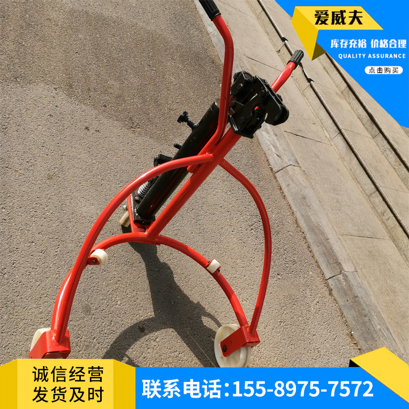 手动液压油桶搬运车 圆桶铁桶塑料桶液压叉车装卸车