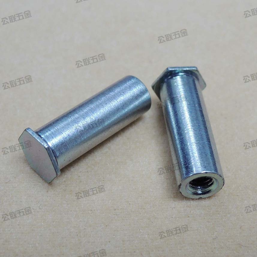 厂家直销SO-M4-12压铆螺柱 六角通孔压铆螺柱 PEM标准件