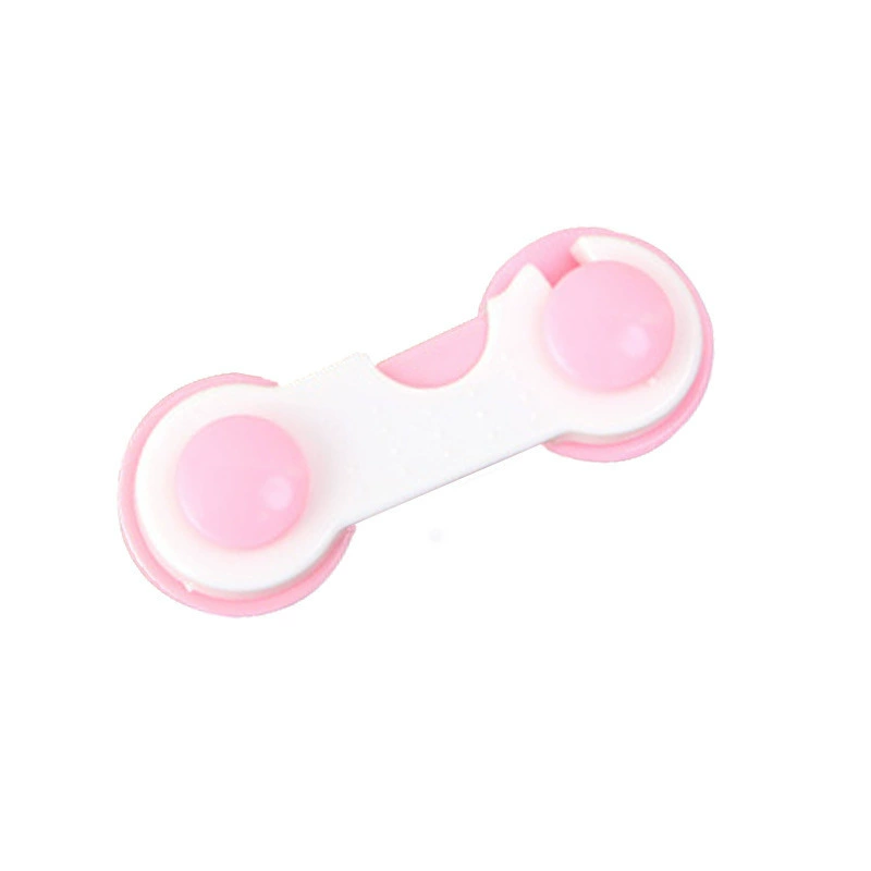Children's safe plastic lock for home use for boxes, clips included