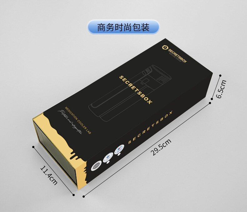 Secretsbox Insulin Cooler Mini Model Exported to Amazon