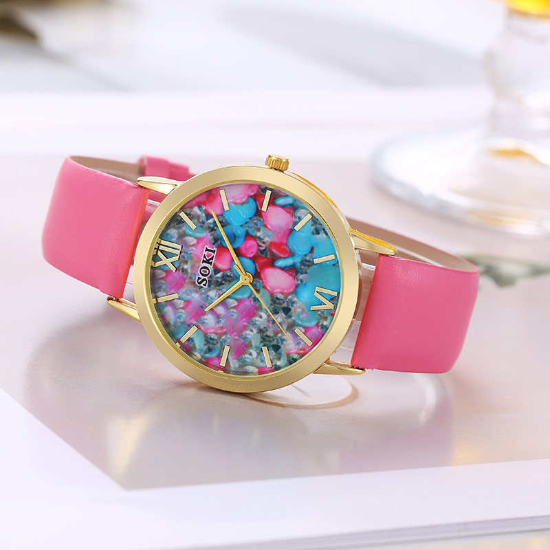 Round Dial Shape Banquet, Party Occasion Elegant Glam Geometric Buckle Quartz Women's Watches