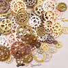 Metal retro mechanical mixed accessory with gears, 100 gram, punk style, Aliexpress