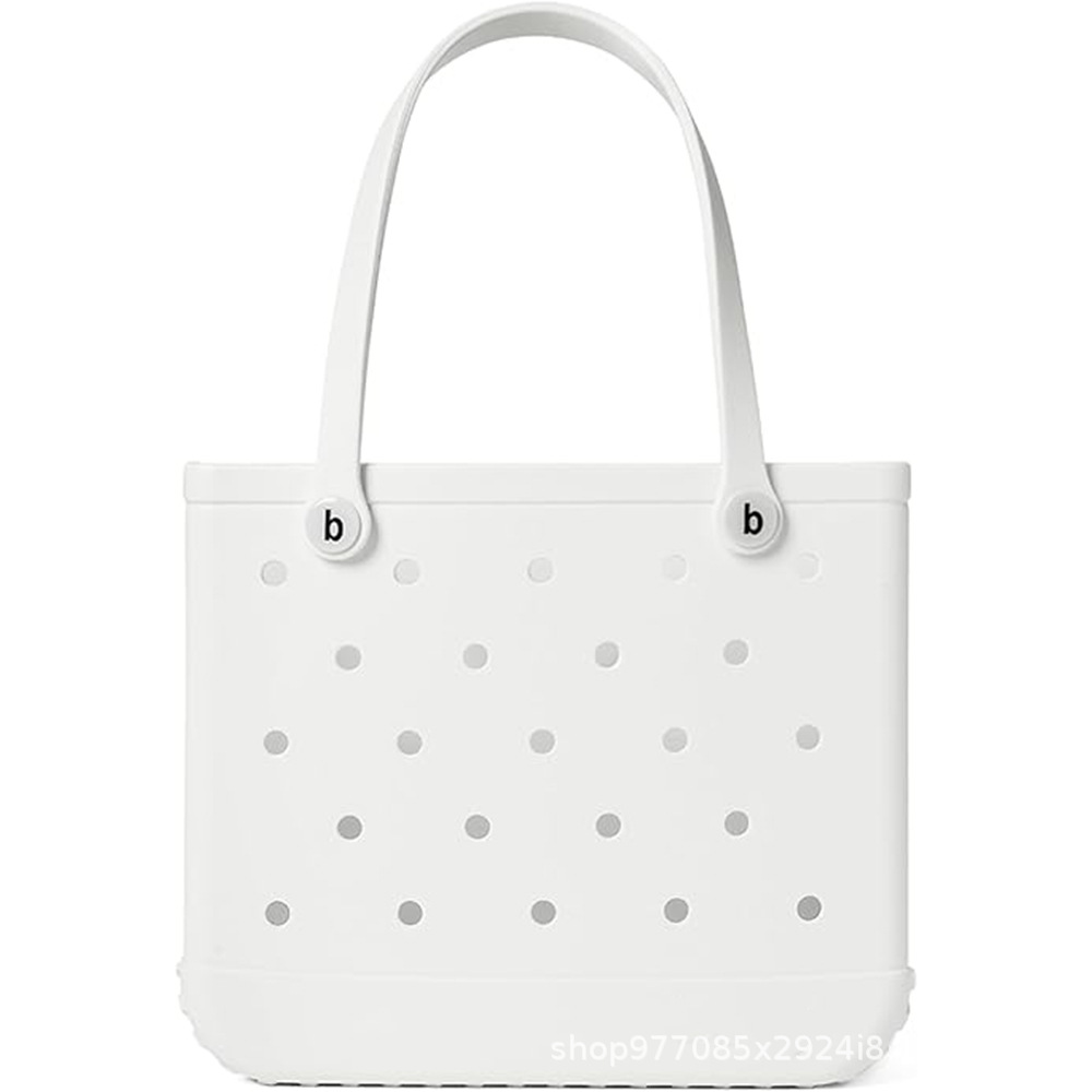 Eva bolsa de playa bolsa de agujero ligera europea y americana moda diy bolsa de mano de gran capacidad bolsa de hombro especial junto al mar