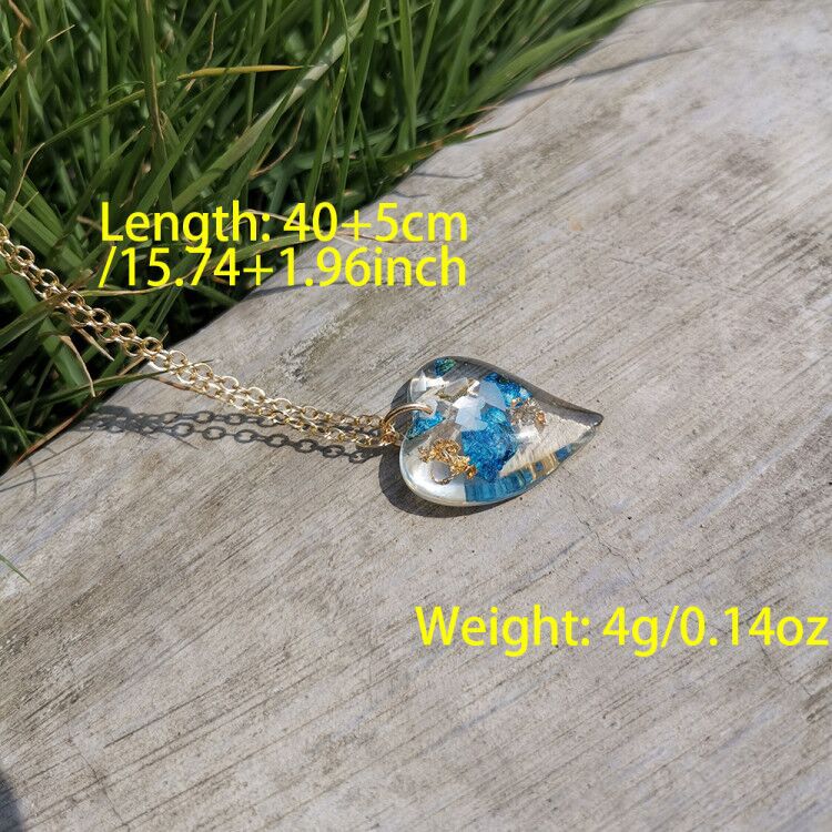 geometric pendant resin fashion necklace wholesale jewelry Nihaojewelry