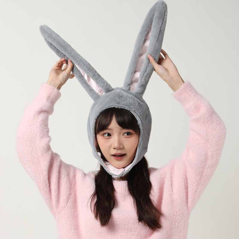 Performance soft sister plush Lin Xiaozhai with rabbit ears hat rabbit hood photo props photo props Performance soft sister plush Lin Xiaozhai with rabbit ears hat rabbit hood photo props photo props