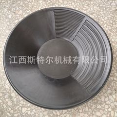 厚いゴールドラッシュのツールの手は金鉱の砂金を振って金を洗って金を洗って金を洗うたらいのゴールドラッシュの碗の粘金の箕の機械を洗います。