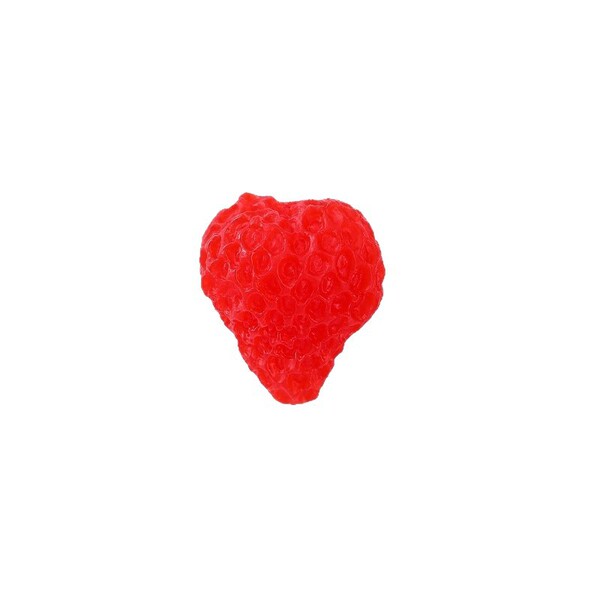 realistic small strawberry PVC