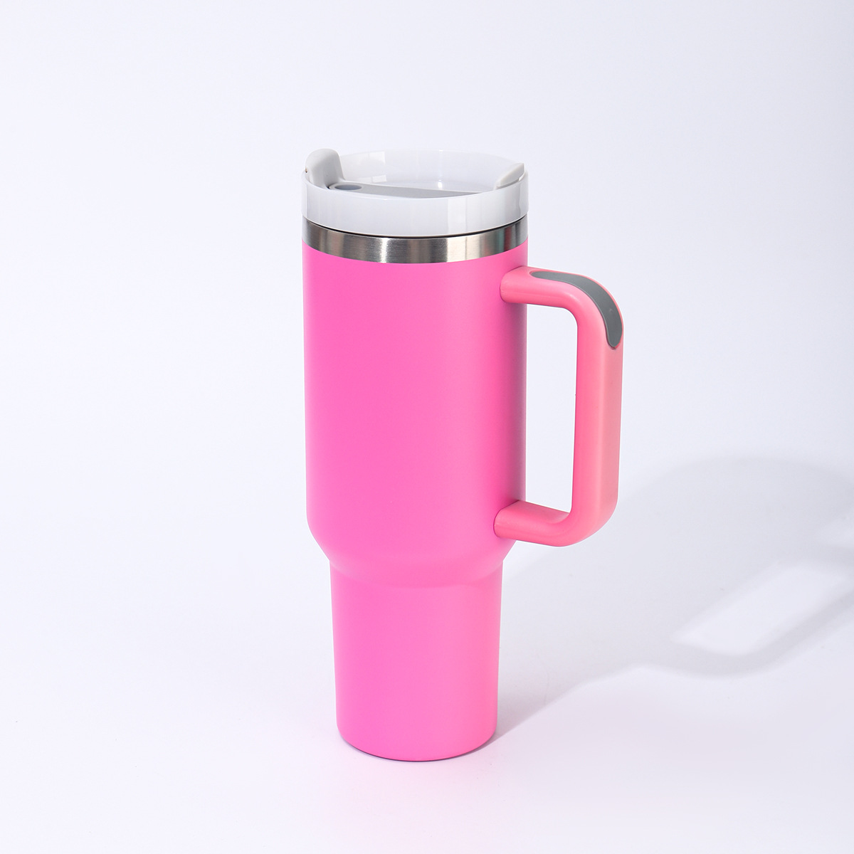 Gran capacidad de segunda generación 30oz mango taza de automóvil aislamiento térmico aislamiento frío taza de paja portátil 304 taza de hielo de acero inoxidable