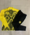 2425 Half-Zip Dortmund Yellow Black Ink Splatter (Player Version) --