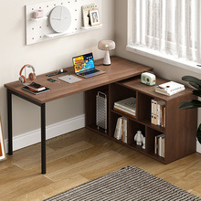 居家学习电脑桌加厚现代简约木桌子孩子学生高考研带侧柜办公桌