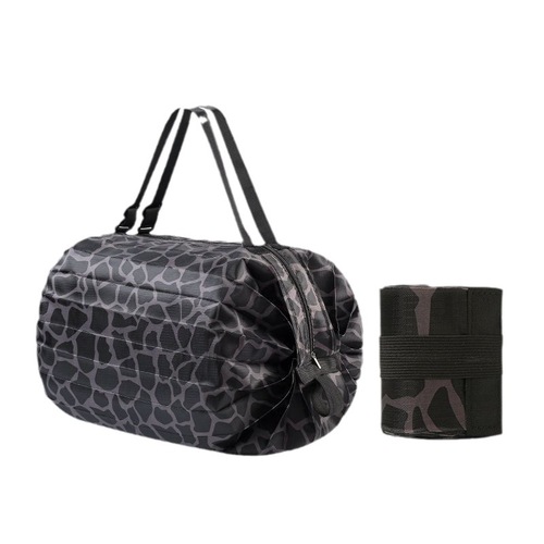 Wholesale accordion shopping bag, supermarket portable single-shoulder hand-held storage bag, quick organization eco-friendly bag
