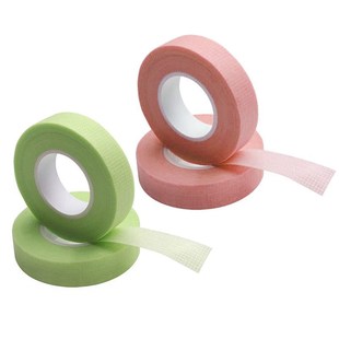 Japanese Style Grafting Eyelash Color Tape with Holes Breathable Low Sensitivity Eye Patch Green Pink Special Tape for Eyelashes