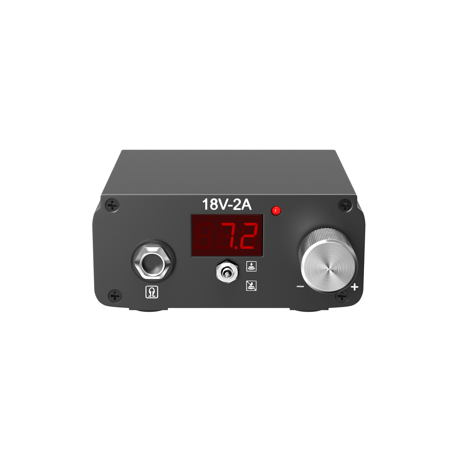 Nuevo pedal de fuente de alimentación de bordado de tatuaje integrado con pantalla mano dial fuente de alimentación pedal-libre tatuaje herramienta de suministro de energía equipo de tatuaje