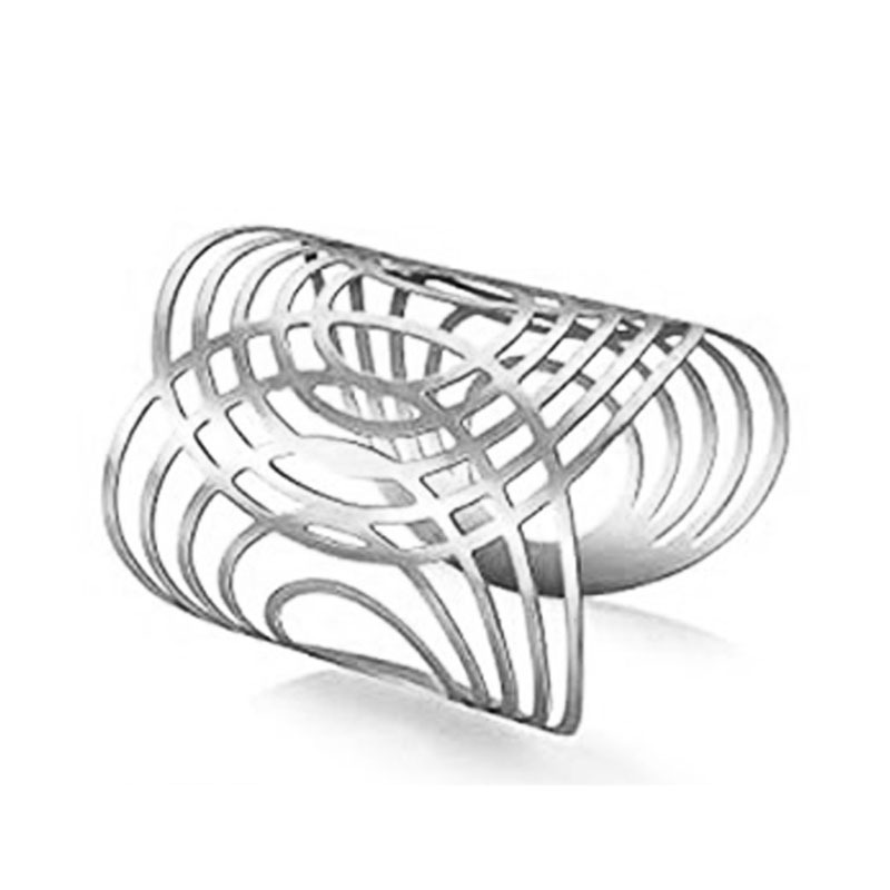 SKU-12-銀色蜘蛛網