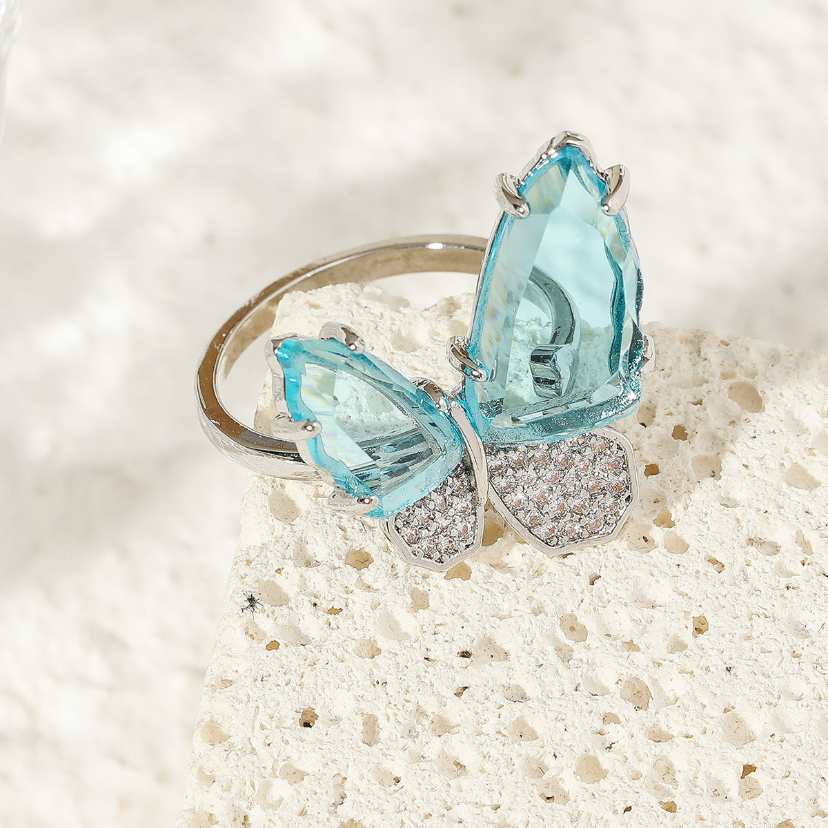 歐美跨境多樣亞馬遜ebay夸張中東非洲戒指銅飾品女款小眾輕奢風(fēng)