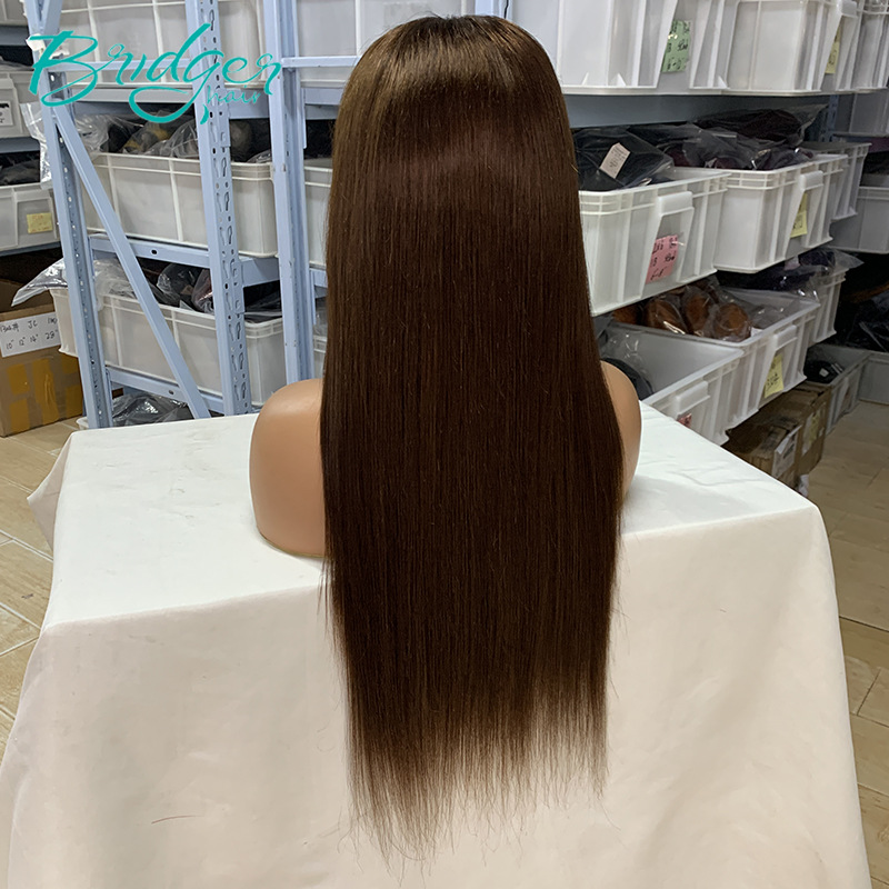 13*4 Lace Headgear Cabelo Humano Cor Verde 4 Cabelo Humano Lace frontal perucas_voghion.com