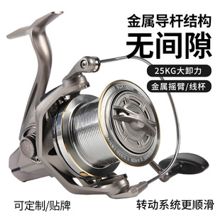Ngk Giant Spinning Wheel Full Metal Gapless Fishing Reel 10000 Model Lure Reel Dropshipping for Sea Fishing Long Casting
