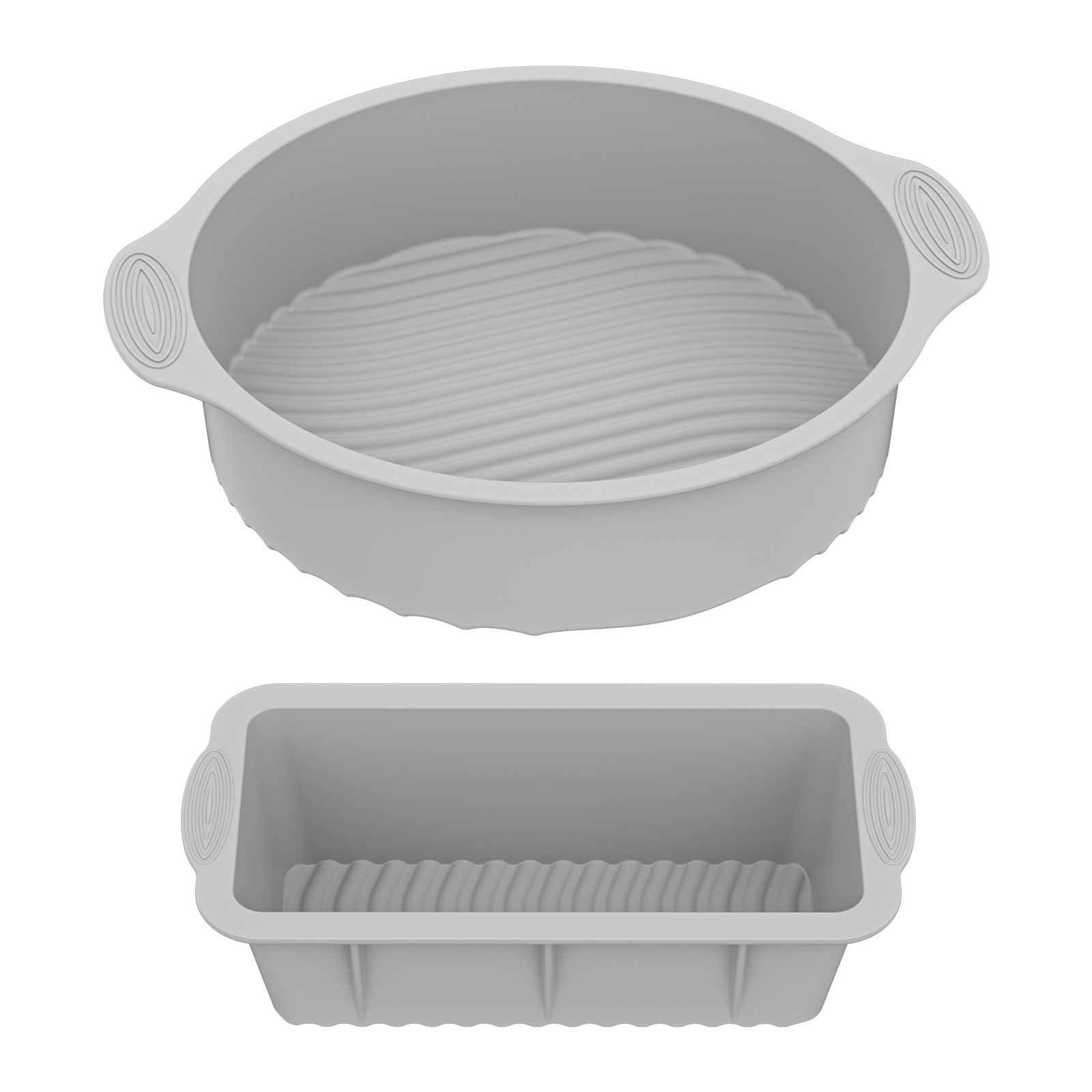 Grado alimenticio silicona aire freidora placa de horno horneado herramienta aplicable molde de tostada de pastel resistente a alta temperatura