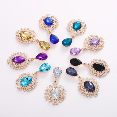 European and American Style Alloy Acrylic Water Diamond Accessory Classic Retro Pendant DIY Headwear Clothing Box Bag Diamond Fastener