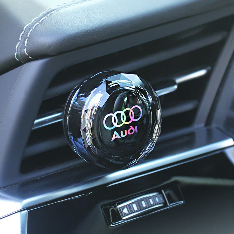 Perfume de automóvil de cristal para automóvil de aire acondicionado de perfume de aire acondicionado de perfume de cristal de automóvil decoración interior decoración