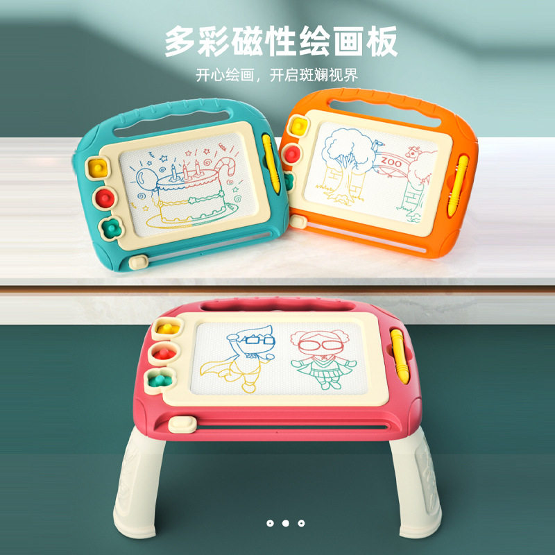 Magnetic Doodle Writing and Drawing Board, Magnetic Writing and Painting Doodle Board, Colorful Household Use Erasable Toy Gift Wholesale