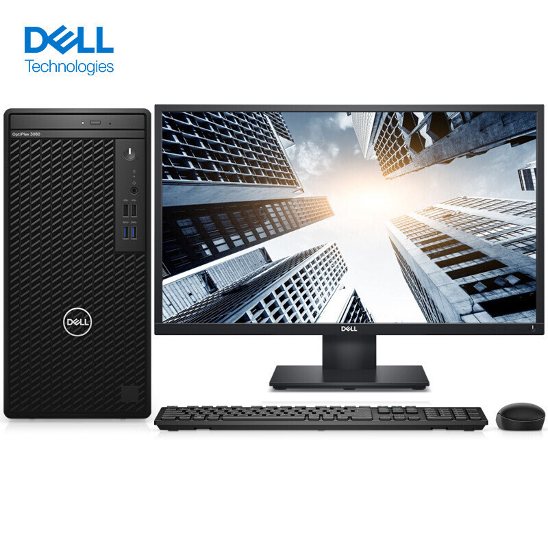 DELL (DELL) 3080MT standard i3-10100/8g/256g/1T with E2420H monitor